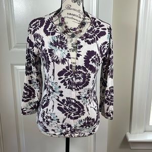 Lightweight 3/4 Sleeve Cardigan